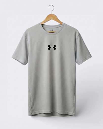 Imported 4-Way Stretch Dry Fit T-Shirt | Gray