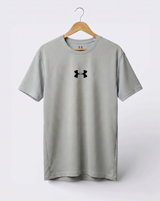 Imported 4-Way Stretch Dry Fit T-Shirt | Gray