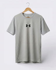 Imported 4-Way Stretch Dry Fit T-Shirt | Gray