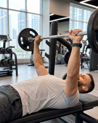 Imported 4-Way Stretch Dry Fit T-Shirt | Gray