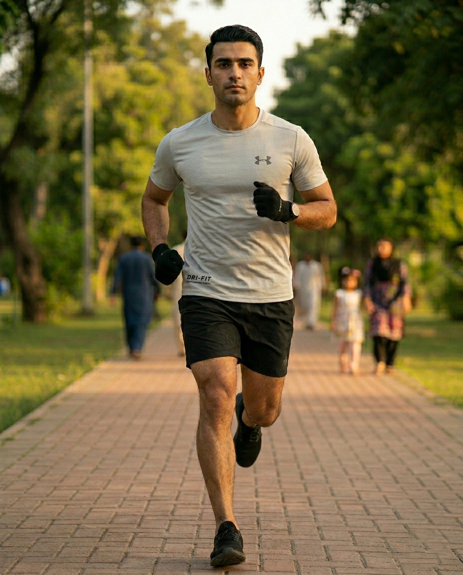 Imported 4-Way Stretch Dry Fit T-Shirt | Gray