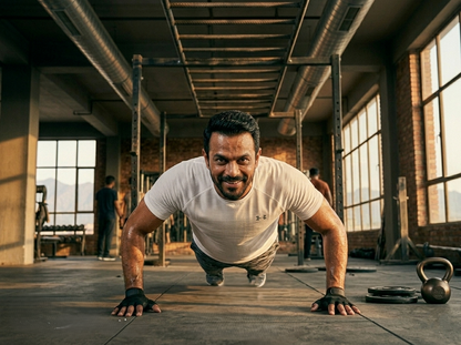 Imported 4-Way Stretch Dry Fit T-Shirt | OFF white