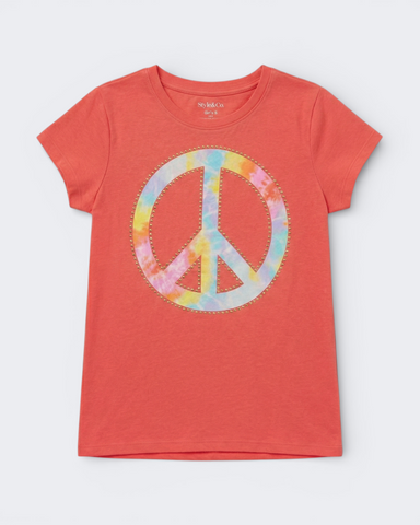 100% Cotton Unity  Printed T-Shirt for Girls | Soft Single Jersey | Sizes 2T to 16