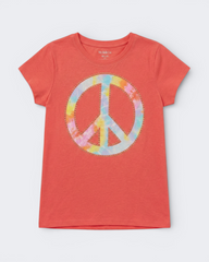 100% Cotton Unity  Printed T-Shirt for Girls | Soft Single Jersey | Sizes 2T to 16