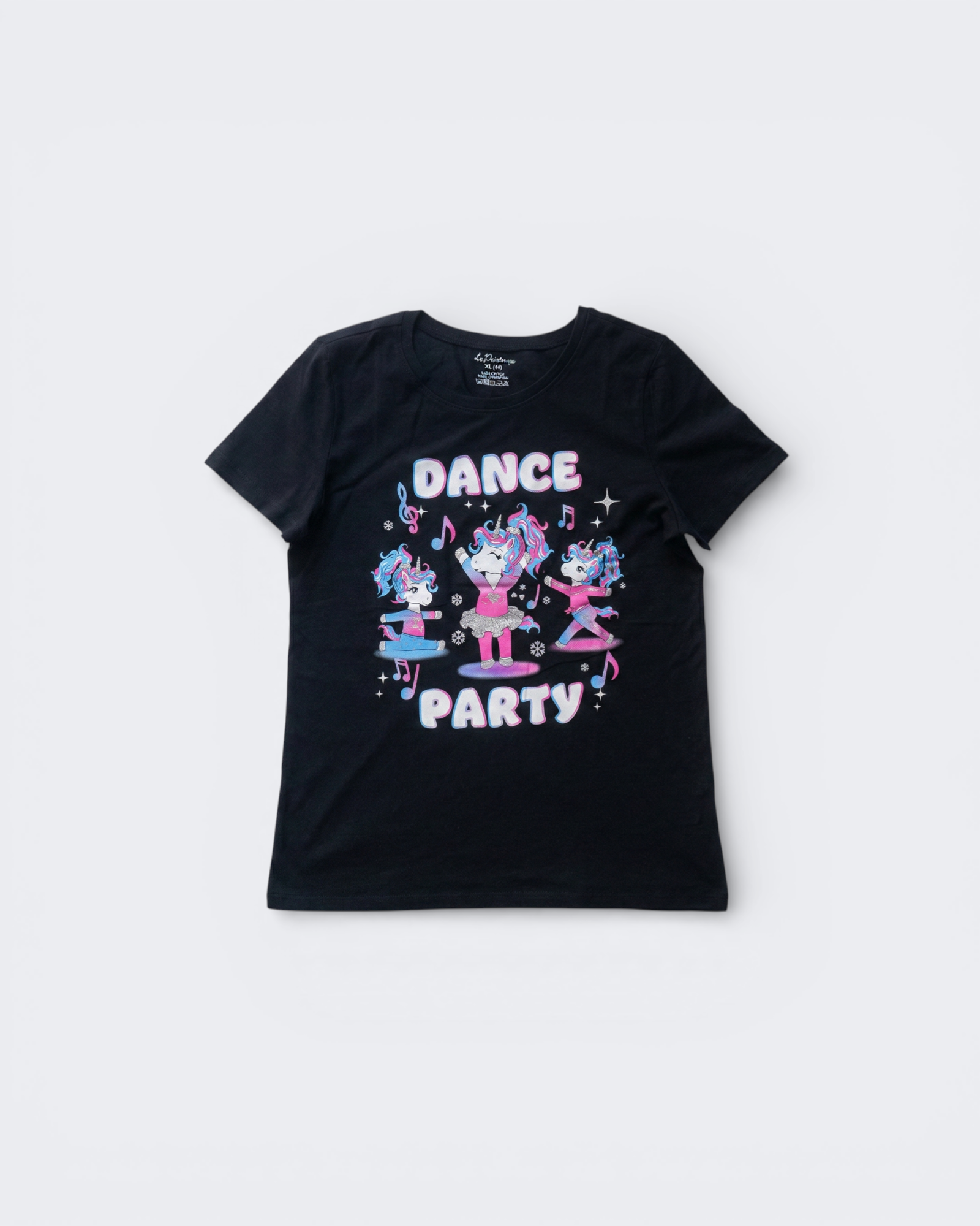 100% Cotton Unicon Printed T-Shirt for Girls | Soft Single Jersey | Sizes 2T to 16