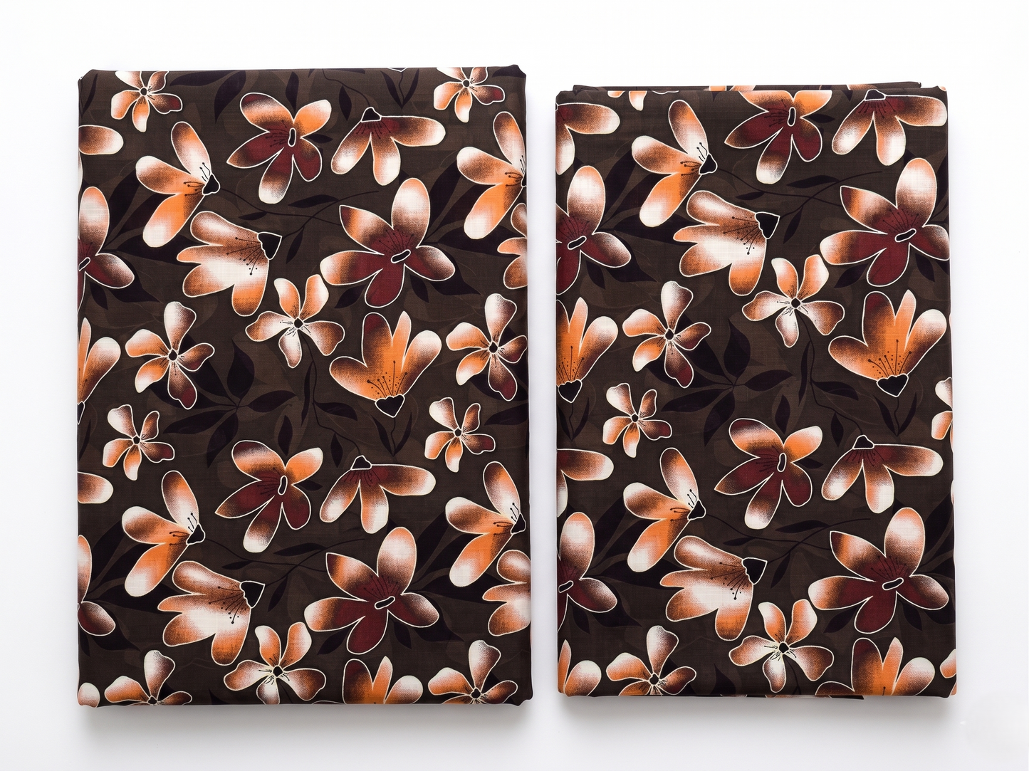Bebold Digital Printed Bana Doria Lawn 2-PC Unstitched | Flora Coffe Brown