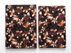 Bebold Digital Printed Bana Doria Lawn 2-PC Unstitched | Flora Coffe Brown