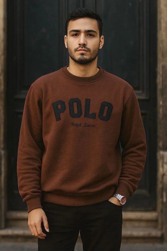 Brown Long Sleeve Shirt - Bebold