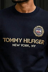 Blue Sweat Long Sleeve Shirt - Bebold