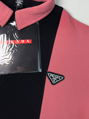 Pink Premium Polo Full Sleeves Shirt - Bebold