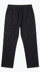 Premium Cargo Trouser Black Color - bebold