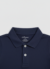 100% Cotton Blue Polo for Kids (9 Months - 5 Years) - Skin Friendly & Regular Fit