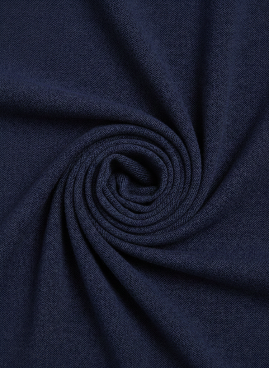 100% Cotton Blue Polo for Kids (9 Months - 5 Years) - Skin Friendly & Regular Fit