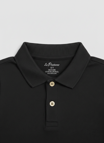 100% Cotton Black Polo for Kids (9 Months - 5 Years) - Skin Friendly & Regular Fit (Copy)
