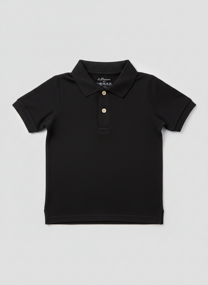 100% Cotton Black Polo for Kids (9 Months - 5 Years) - Skin Friendly & Regular Fit (Copy)