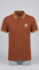 Luxus Polo Tee Shirt Lite Brown Color