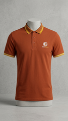 Luxus Polo Tee Shirt Lite Brown Color