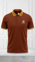 Luxus Polo Tee Shirt Lite Brown Color