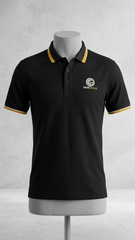 Luxus Polo Tee Shirt Black Color